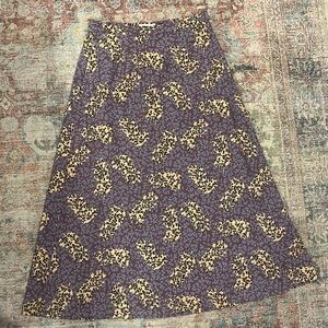 Vintage JG Hook A-Line Skirt size 10